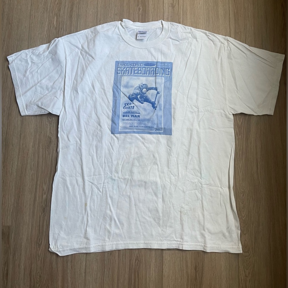 rare vintage transworld signed skateboarding tee toro loco obsessed rick shocker